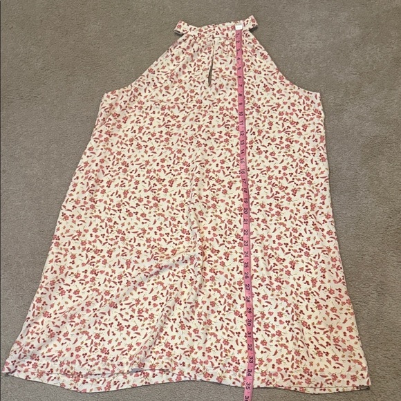 A Loves A Floral Halter Neck Shift Dress - Picture 6 of 7